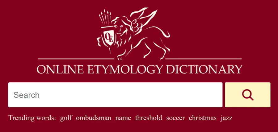 Etymology Online - 8+ Tools Produktivitas Mahasiswa Kedokteran | Ilmuverse Etymology Online - 8+ Tools Produktivitas Mahasiswa Kedokteran | Ilmuverse